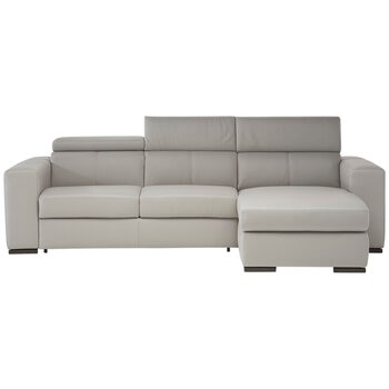Natuzzi Group Leather Sectional 2 Piece
