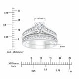Platinum VS2 I 1.70ctw Round Diamond 0.70ctw Centre Bridal Set Platinum VS2 I 1.70ctw Round Diamond 0.70ctw Centre Bridal Set