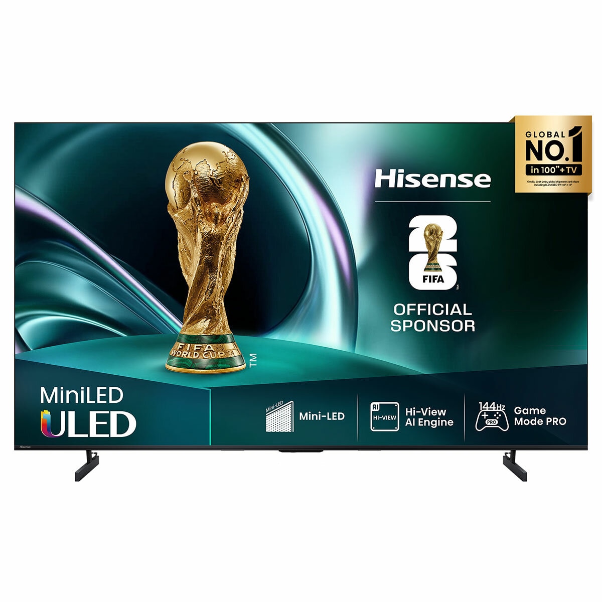 Hisense 50 Inch ULED Mini-LED U6QAU 4K QLED Smart TV 50U6QAU PRO