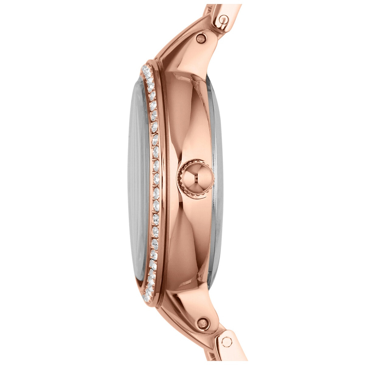 Fossil Virginia Rose Gold Tone Analogue Women's Watch ES3284