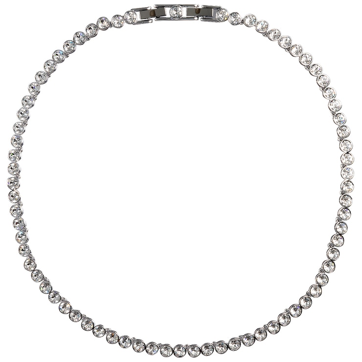 Swarovski Tennis Set Necklace & Earrings White | Costco Australia