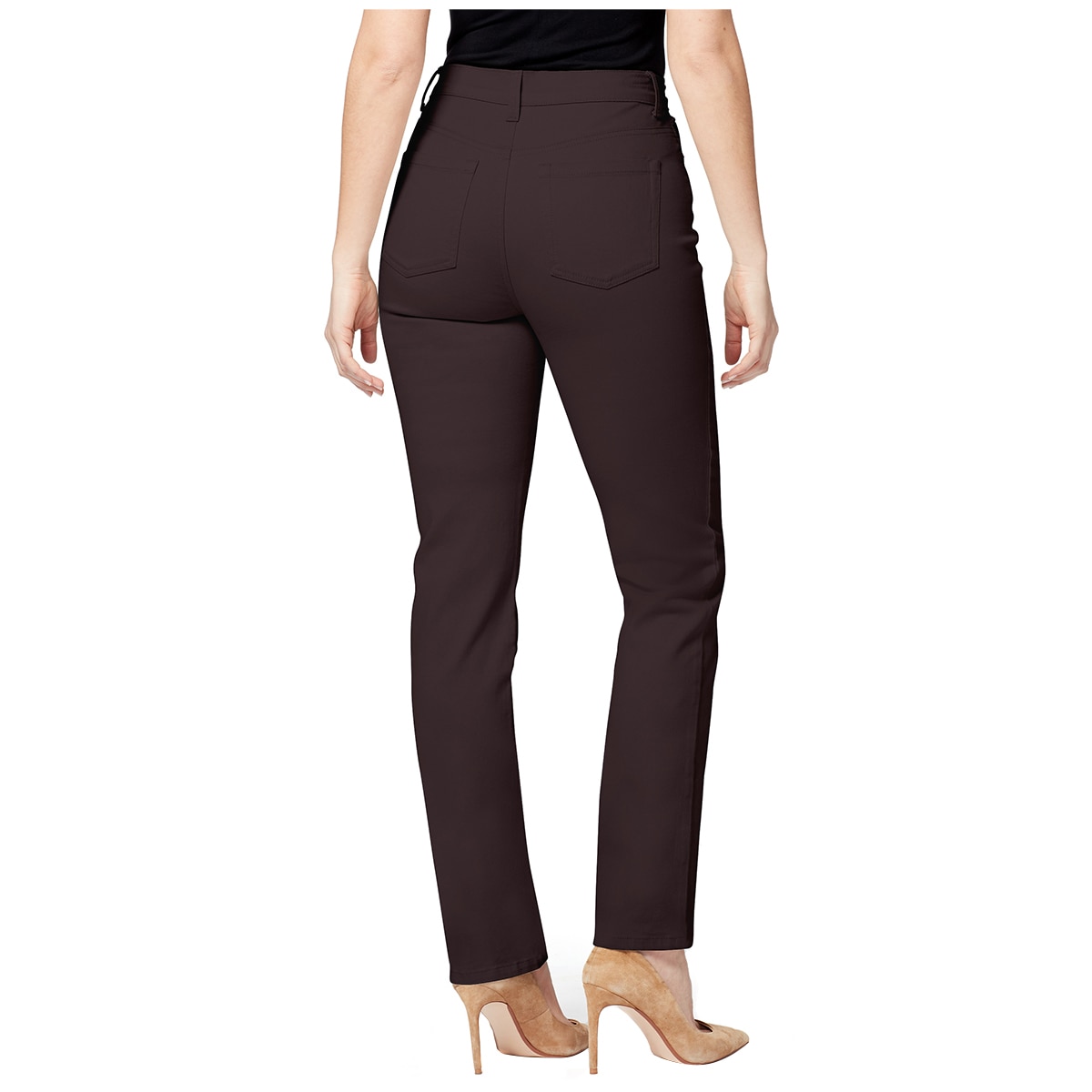 Gloria Vanderbilt Women's Classic Tapered Jeans Port Wine | Costco ...