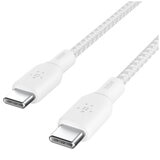 Belkin BoostCharge Braided USB-C to USB-C Cable 2m White CAB014BT2MWH