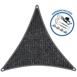 Coolaroo Triangle Shade Sail Kit - Graphite