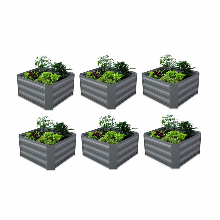 Greenlife Small Garden Bed 600 x 600 x 300mm - 6 Pack Greenlife Small Garden Bed 600 x 600 x 300mm - 6 Pack