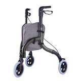 Altus Premium Lightweight 3-Wheel Rollator Walker with Convenient Storage Bag