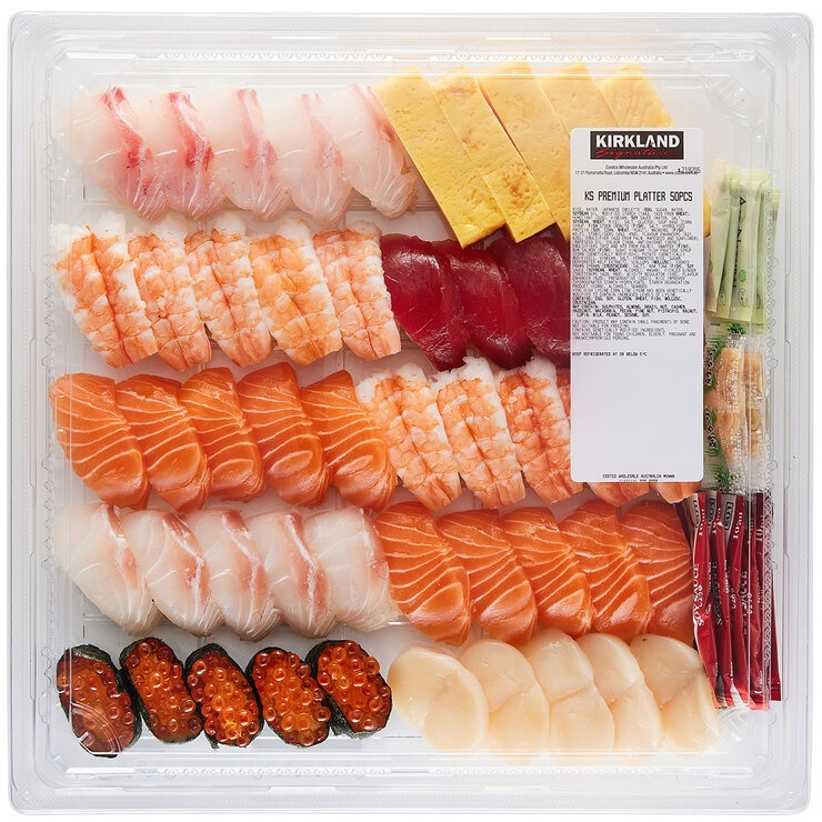 Kirkland Signature Premium Platter 50 Piece (Variable Weight 1.9 - 2 kg)