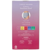 Carole Hochman Women's Seamless Brief 5 Pack Large Multi