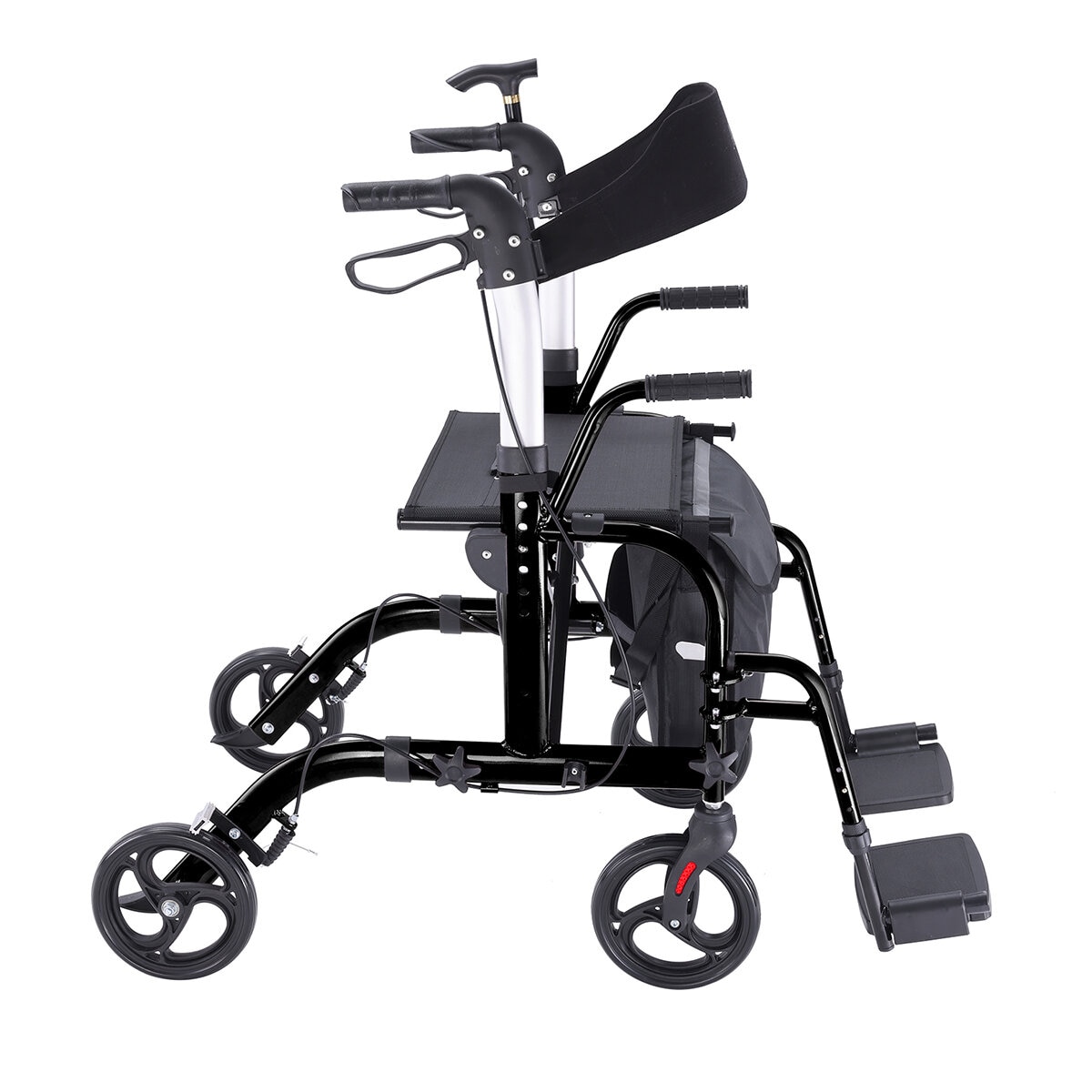 Altus Hybrid Duo 2-in-1 Mobility Rollator and Transit Wheelchair