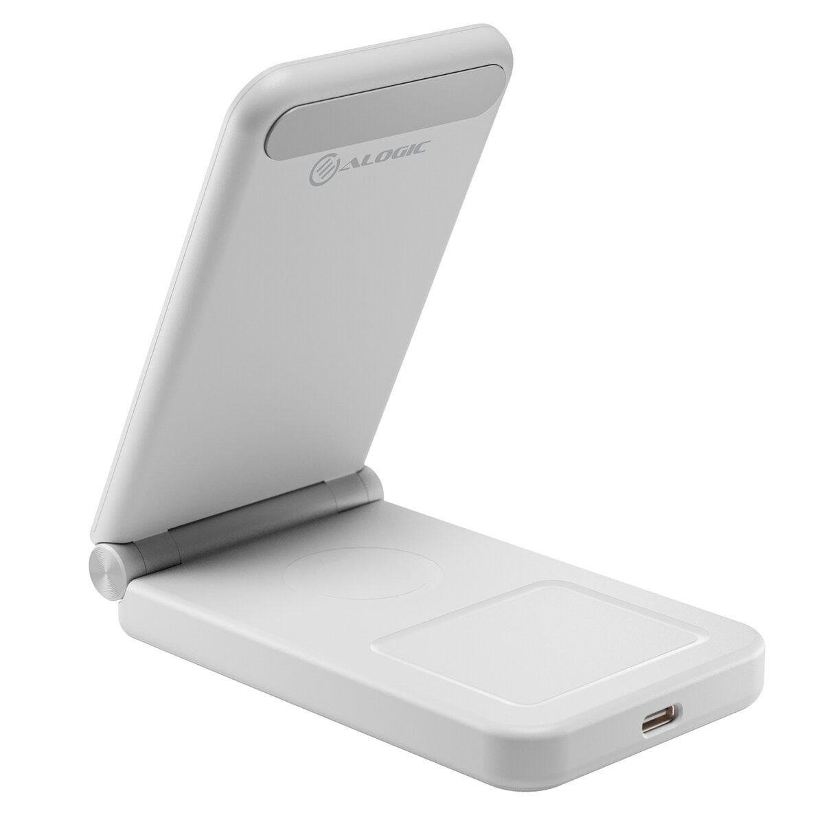 ALOGIC YOGA Fold 3 in 1 Wireless Charging Stand White