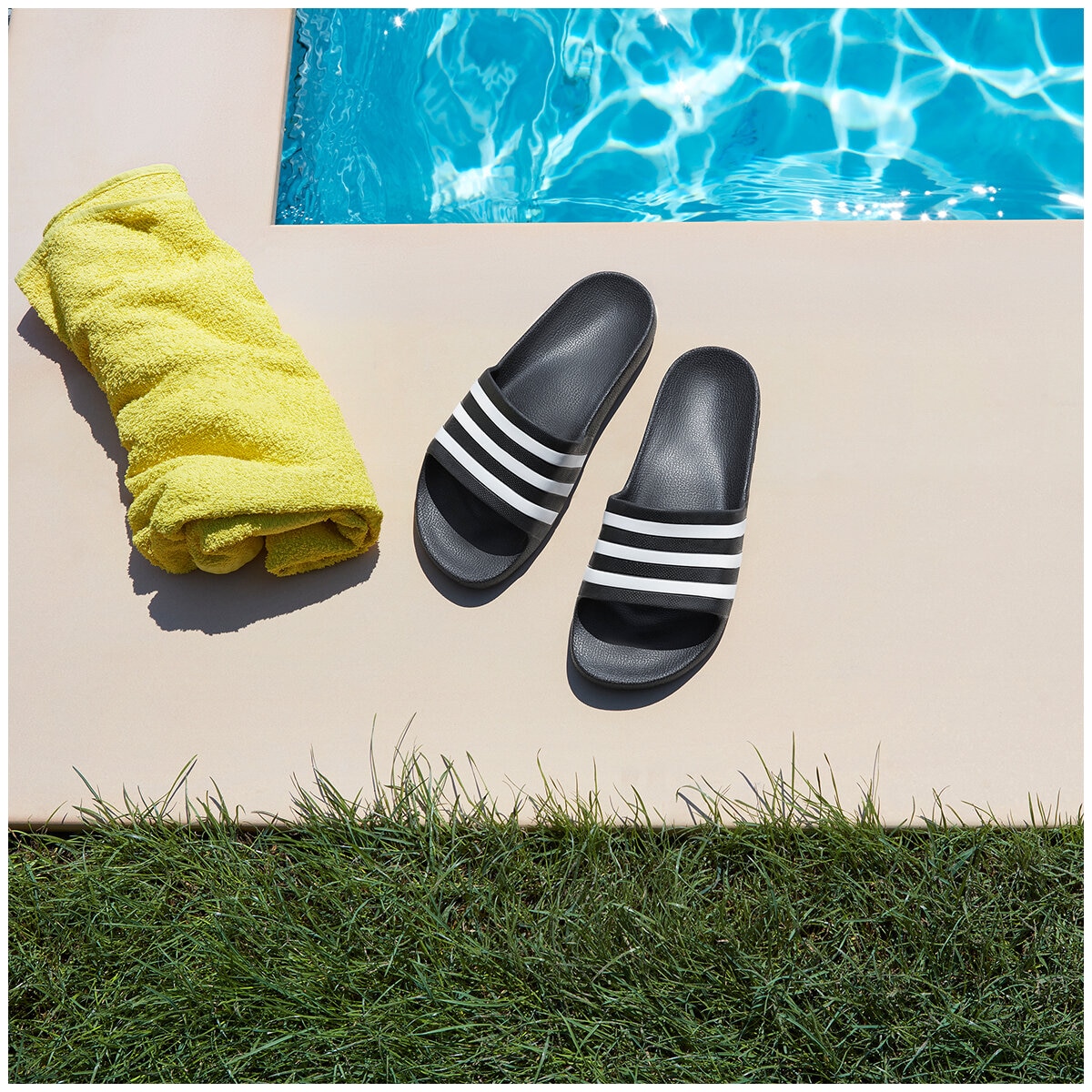 Adidas Adilette Aqua Slide Black