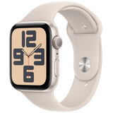 Apple Watch SE GPS 40mm Starlight Aluminium Case with Starlight Sport Band - S/M