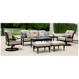 ABY Plantation 7 piece Deep Seating Set Beige