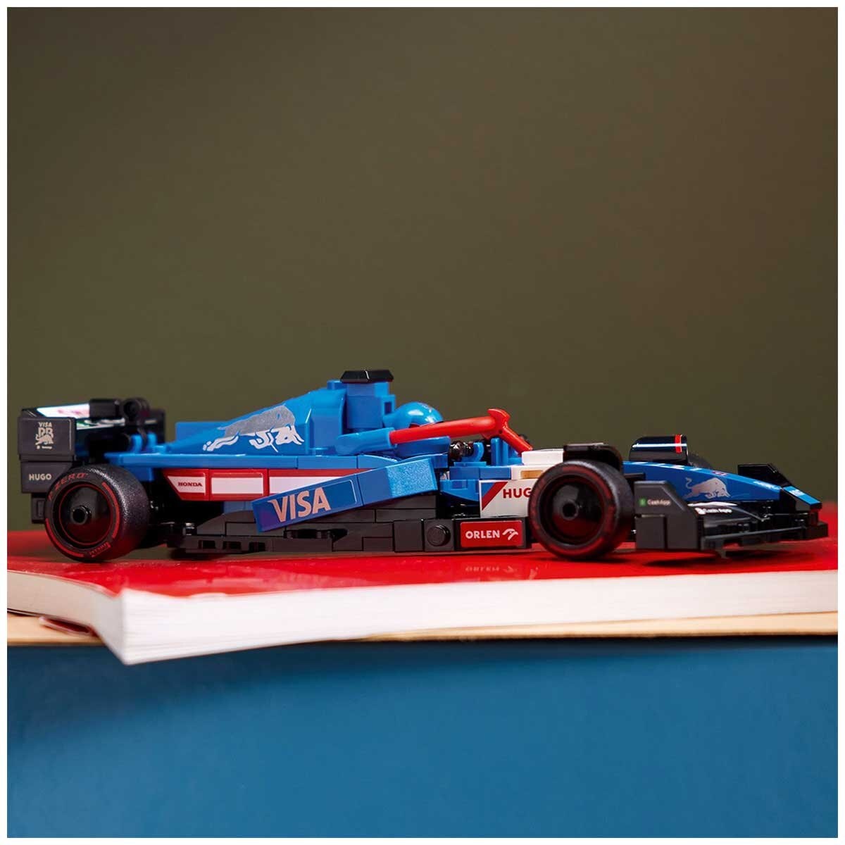LEGO Speed Champions Visa Cash App RB VCARB 01 F1 Race Car 77246