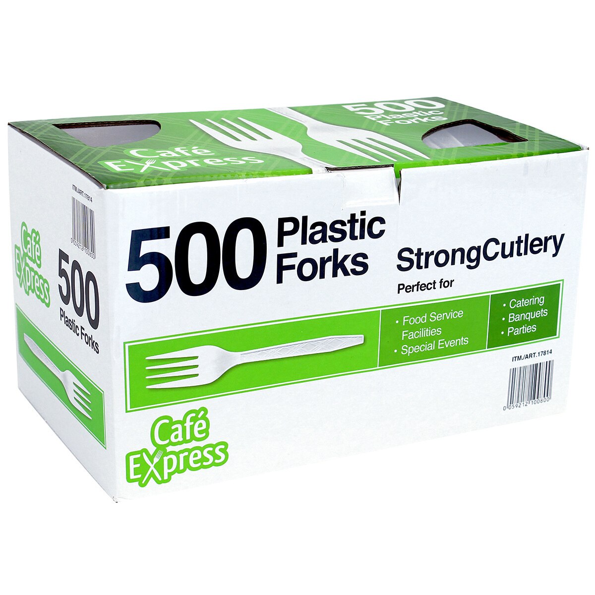 Cafe Express Heavy Weight Plastic Forks 500 Pack Costco...