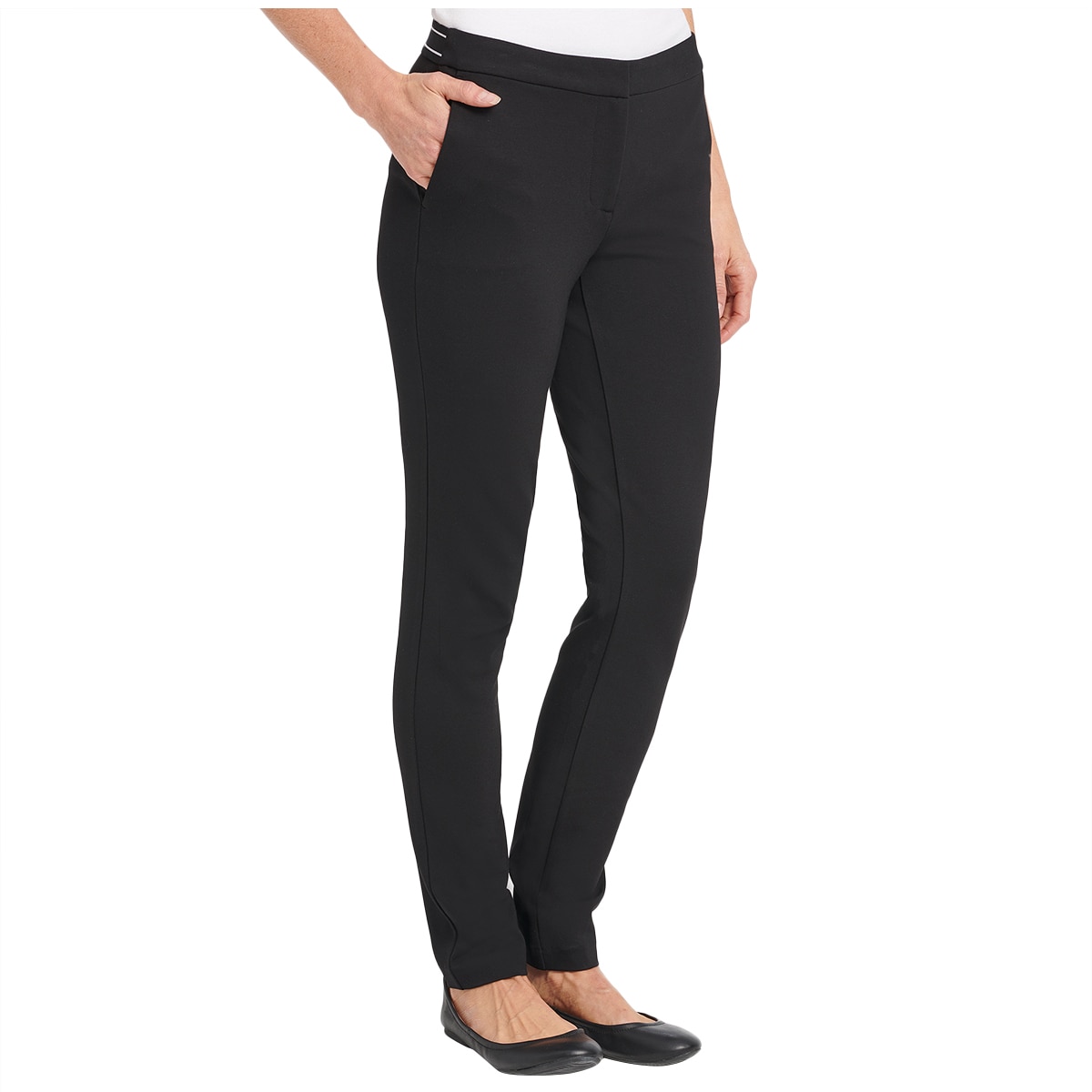 Andrew Marc Ponte Pant - Black