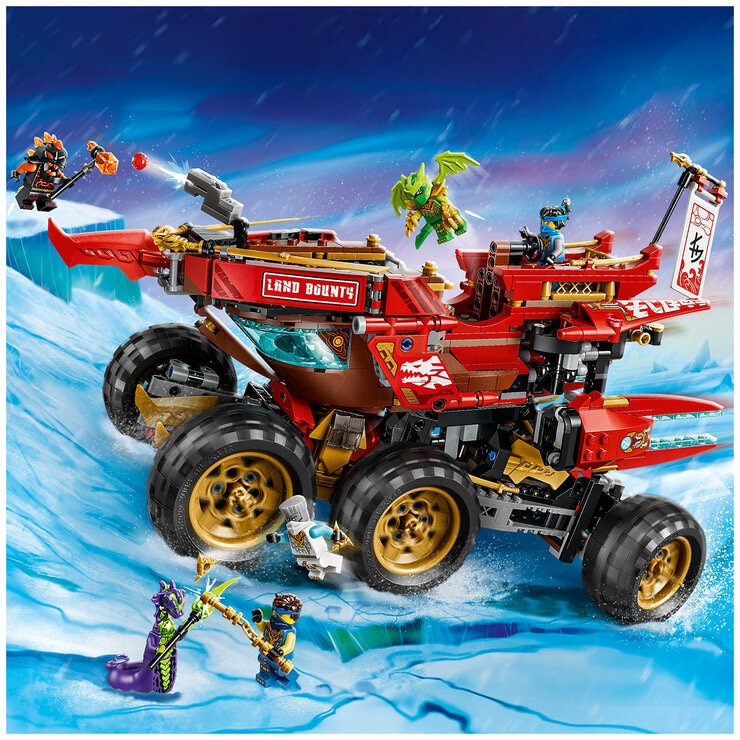 LEGO NINJAGO Land Bounty Toy Truck 71869