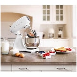 Smeg 50's Style Stand Mixer White SMF03WHAU