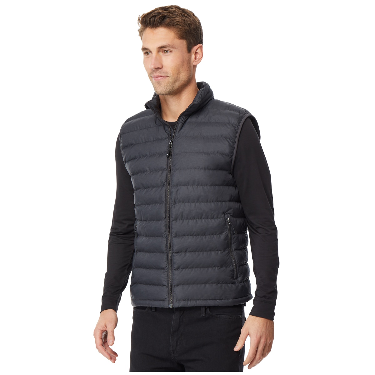 32 Degrees Men's Vest Black Melange | Costco Australia