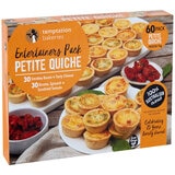 Temptation Bakeries Petite Quiche 60 Pack 1 kg