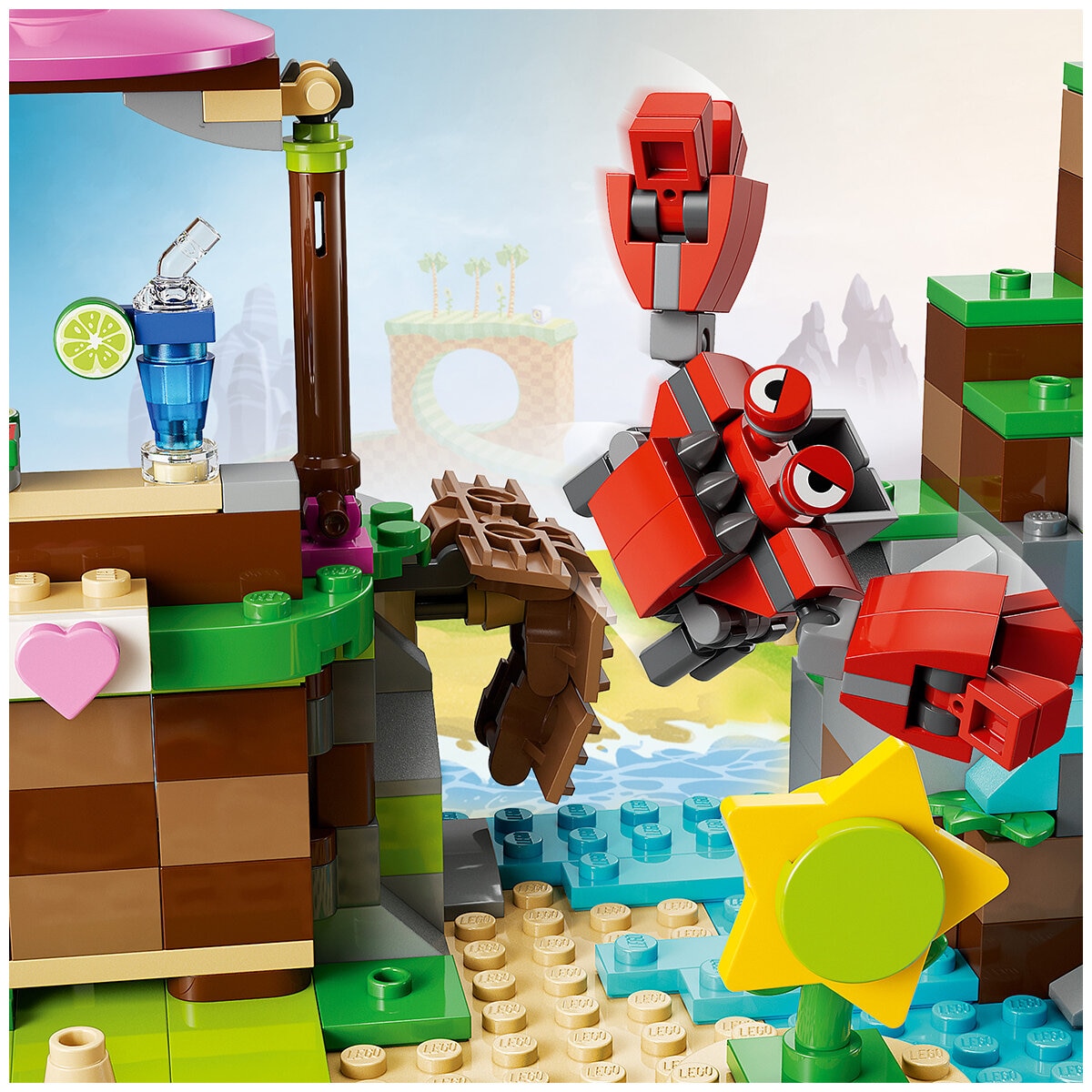 lego sonic amy's animal rescue island 76992