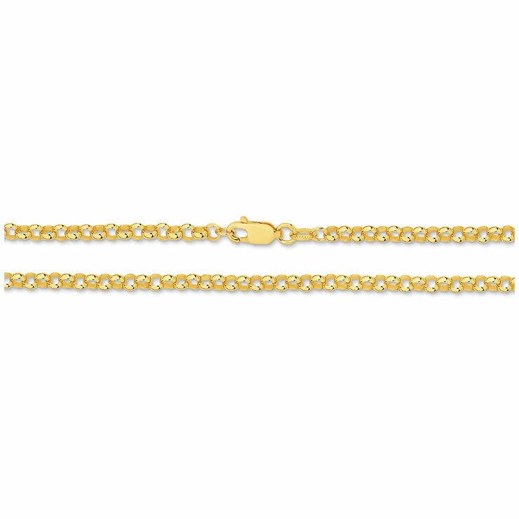 18KT Yellow Gold Belcher Bracelet 4.7g