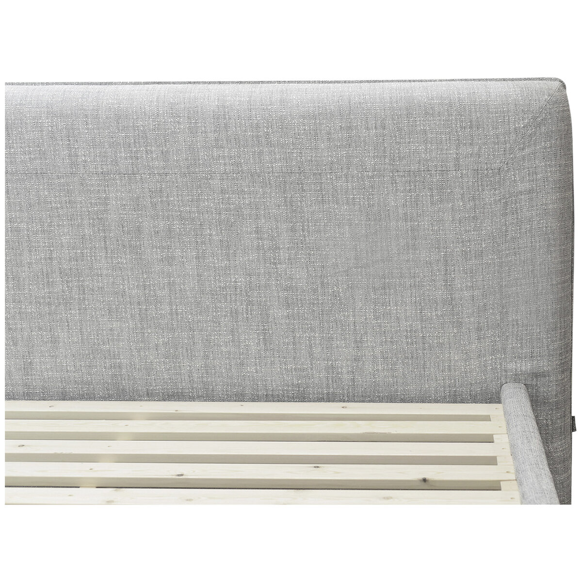 Moran Ora King Bedhead with Encasement and Slats Steel