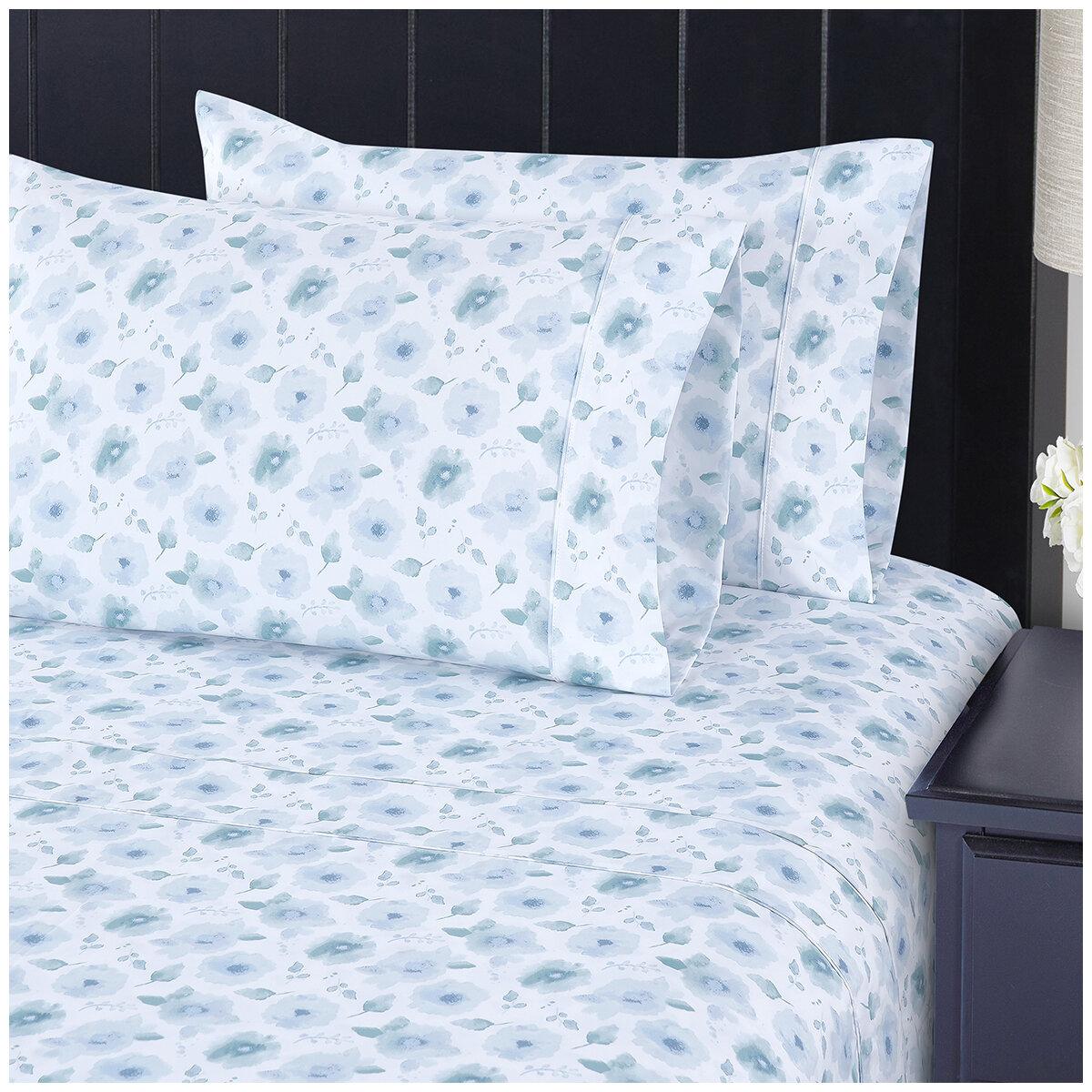 South Point Home Fashions Microfiber 4 Piece Sheet Set Queen
