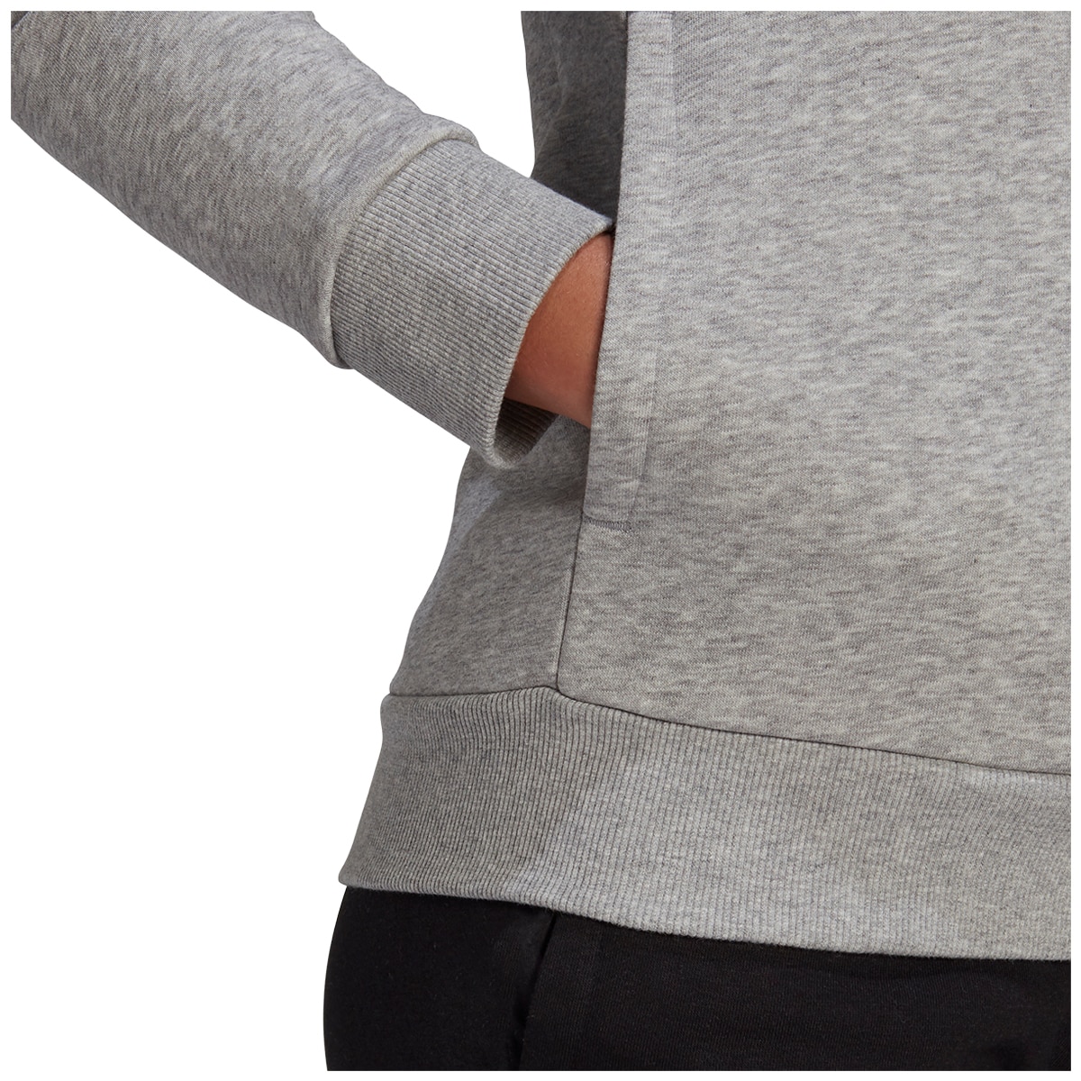 Adidas Women's Crew Sweater - Grey/white