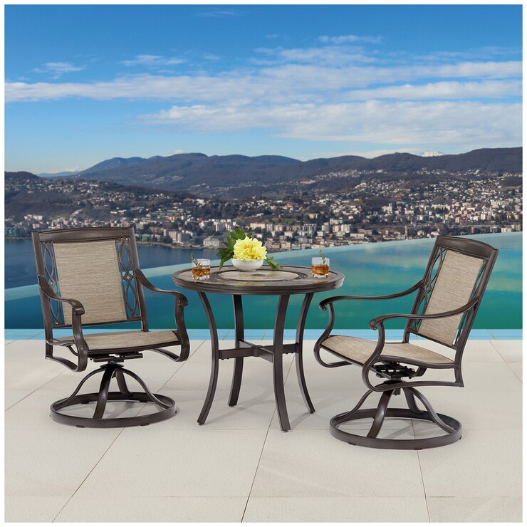 Agio Eldorado Sling Cafe Set 3pc Costco Australia