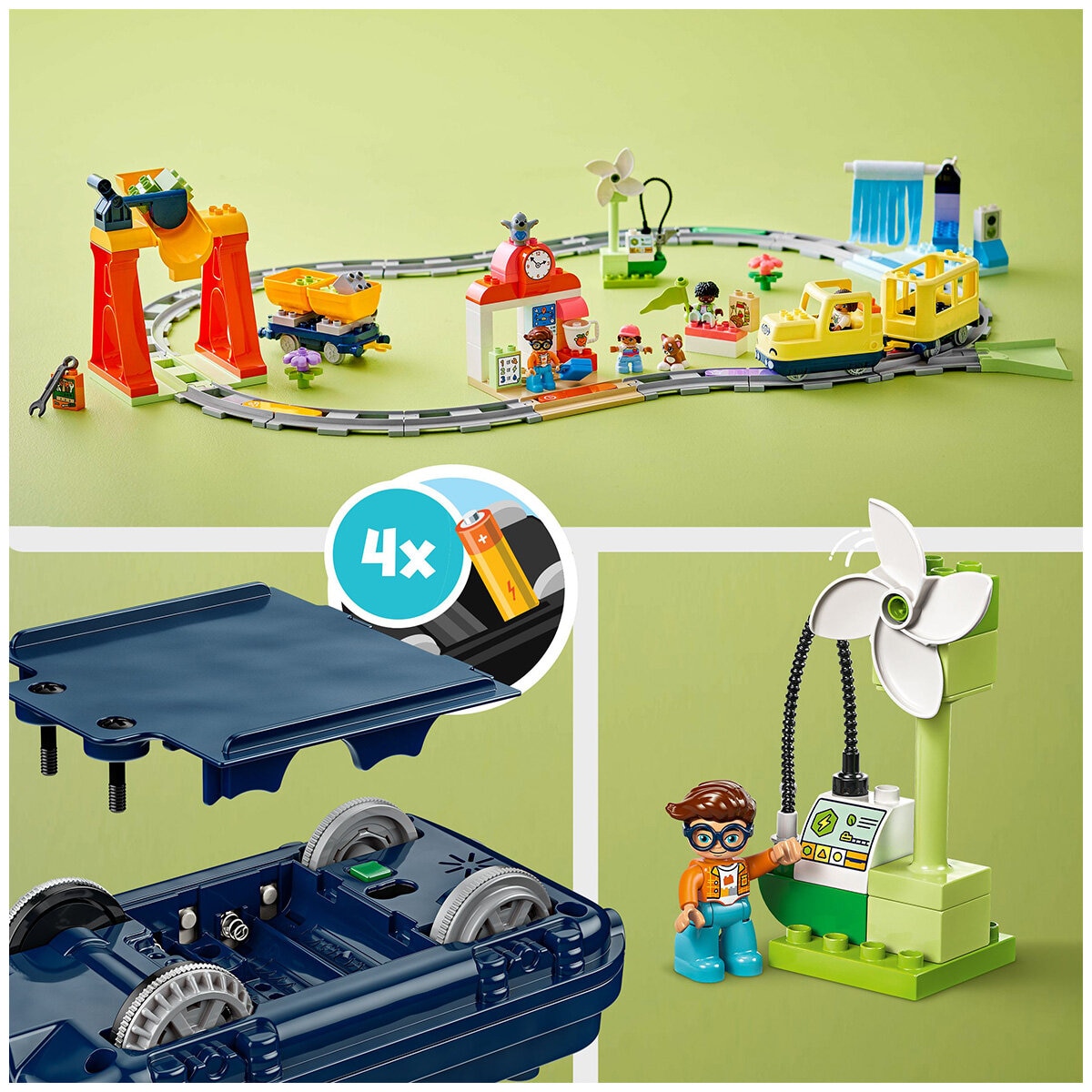 LEGO DUPLO Town Big Interactive Community Train Set 10428