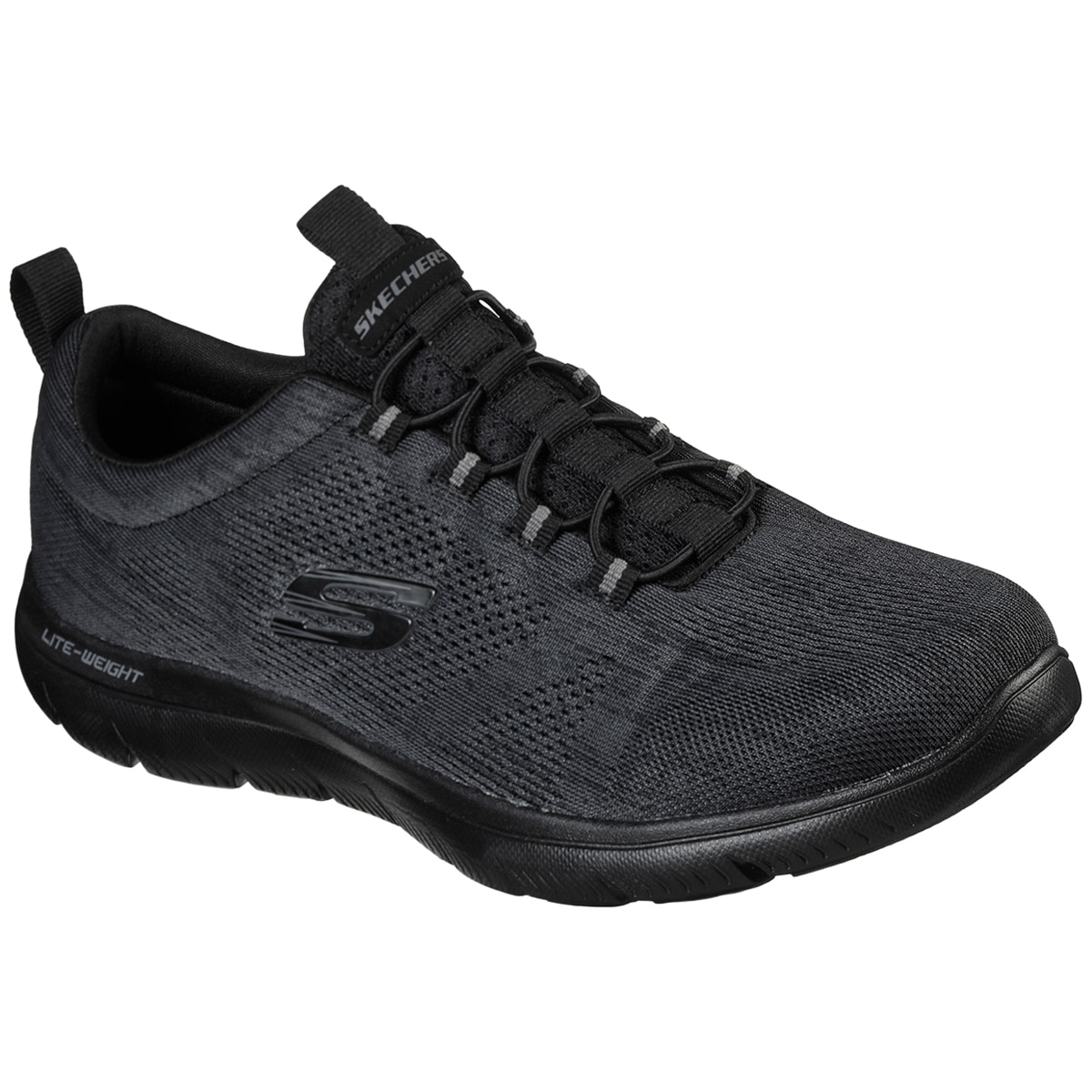 Skechers Men's Summits Louvin Sneaker - Black