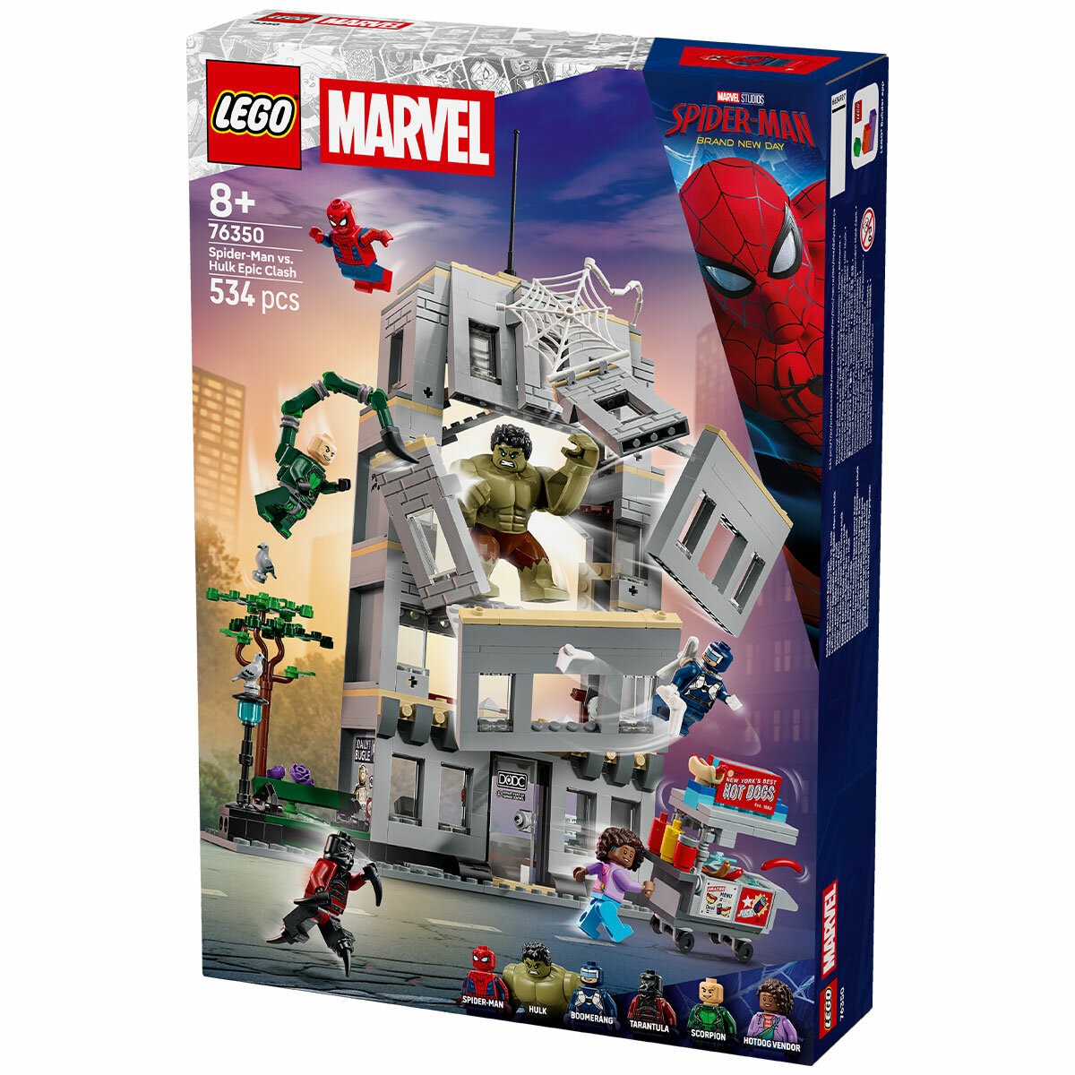 LEGO Marvel Spider-Man vs. Hulk Epic Clash 76350