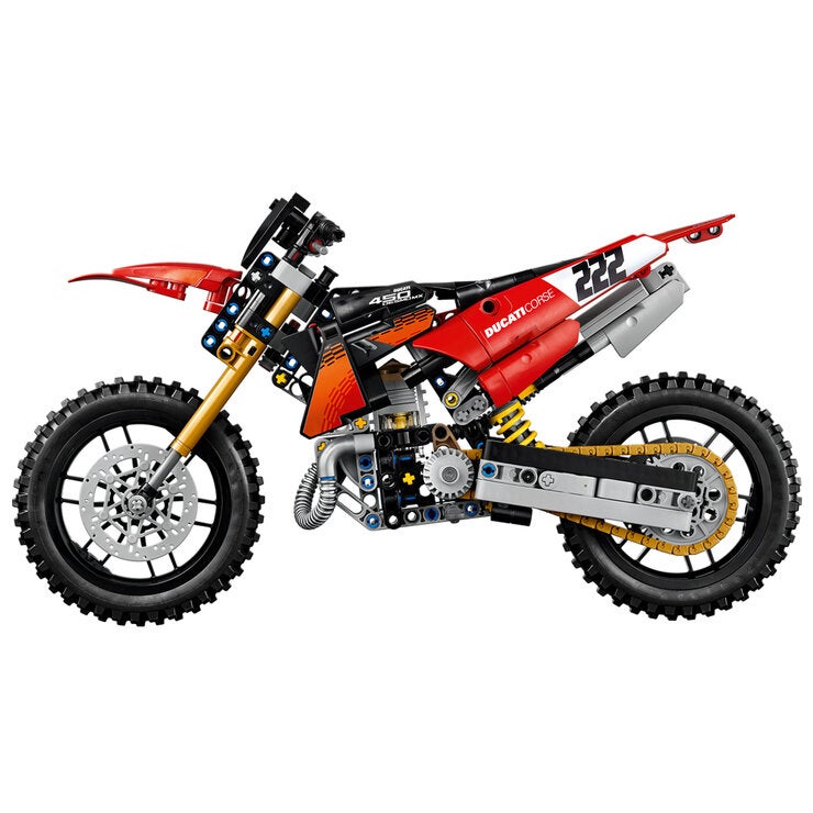 LEGO Technic Ducati Desmo450 MX Factory Motorcycle 42238