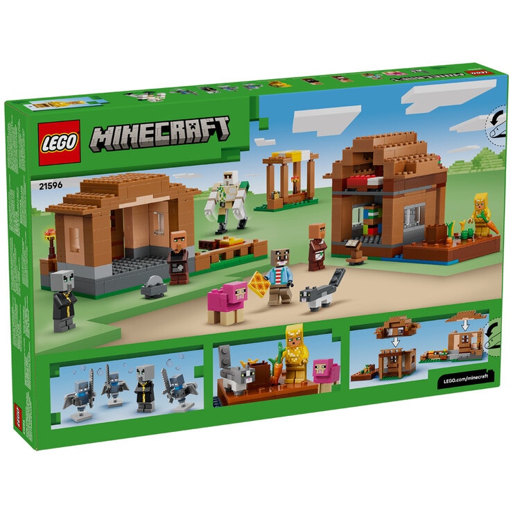 LEGO Minecraft Evoker Village Attack 21596 LEGO Minecraft Evoker Village Attack 21596