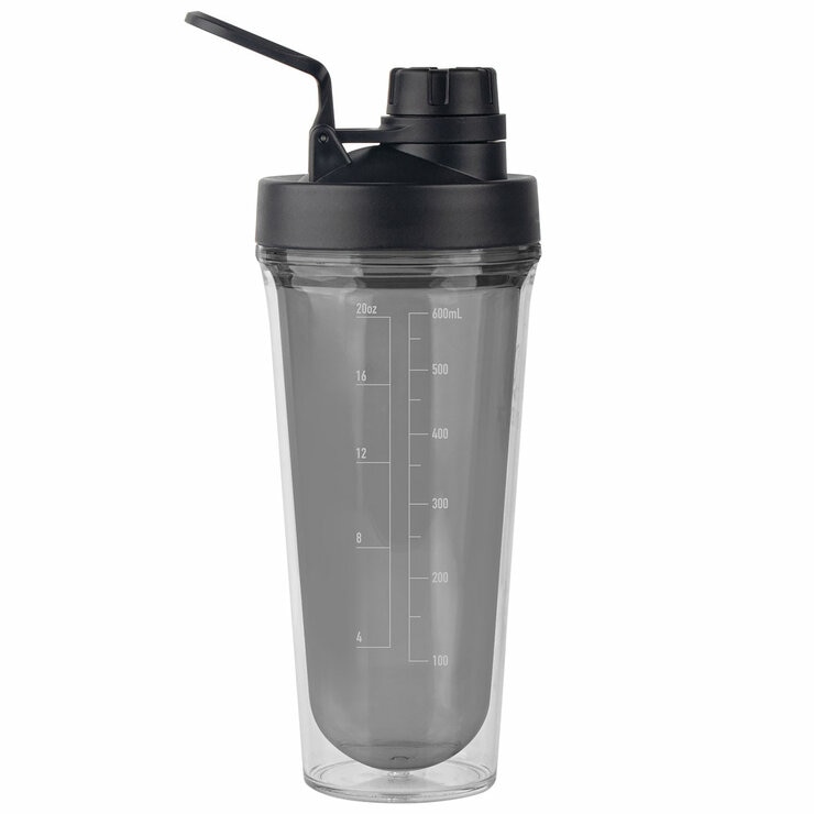 Thermoflask Tritan Shaker Spout Lid With Agitator 710ml 2 Pack Black White
