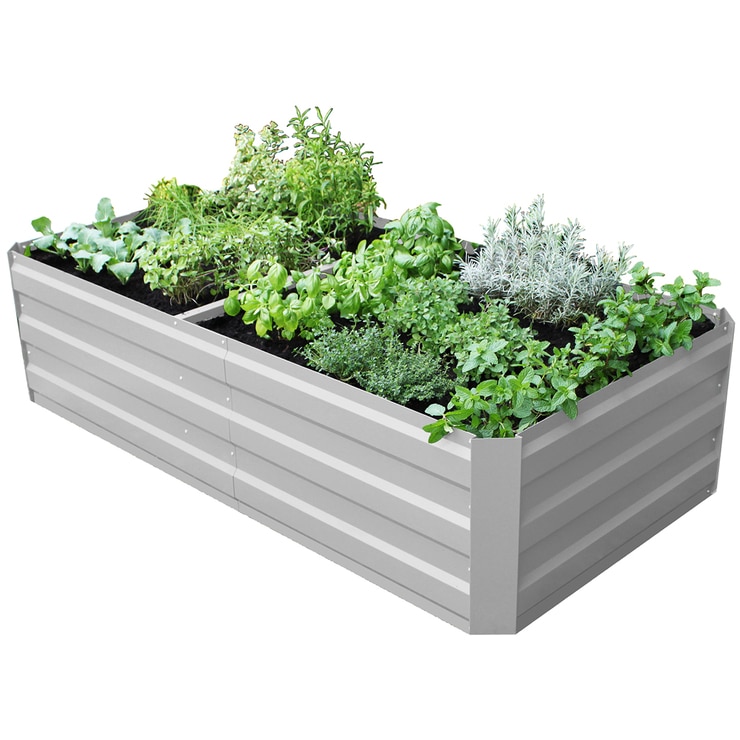 Greenlife Large Garden Bed 180 x 90 x 45cm White Costco Australia