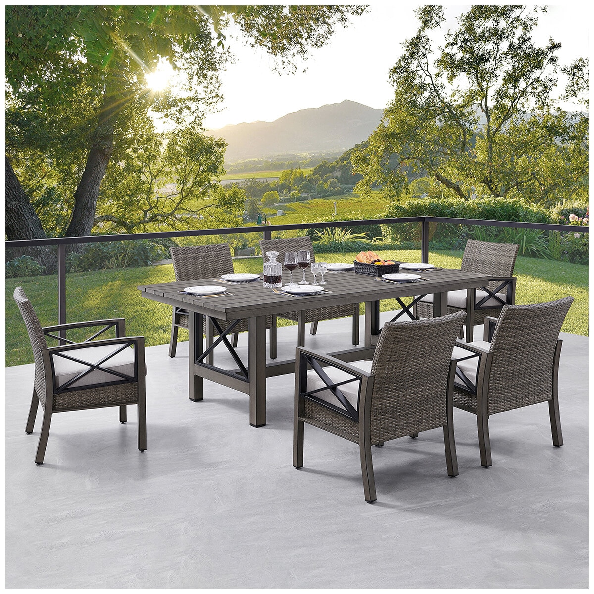 Ove Austin 7 Piece Dining Set