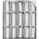 The Olde English Cracker Company Christmas Crackers 10 Pack Silver