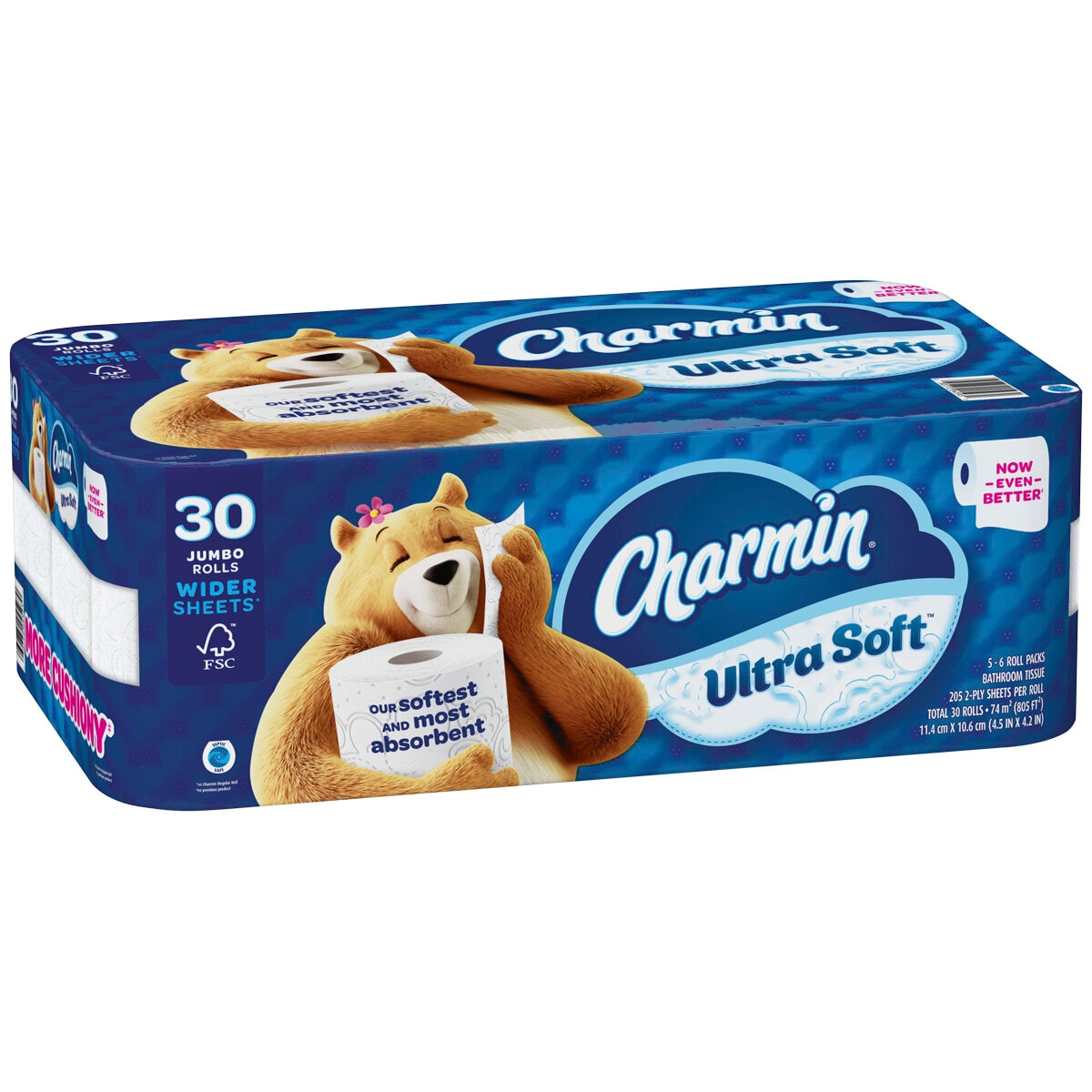 Charmin Ultra Soft Bath Tissue 30 x 205 Sheets Costco A...