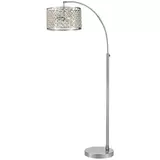 TMI Gisele Crystal Arc Floor Lamp