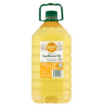 Aussie Fields Sunflower Oil 4L