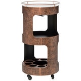 Wine Stash Marble Bar Cart