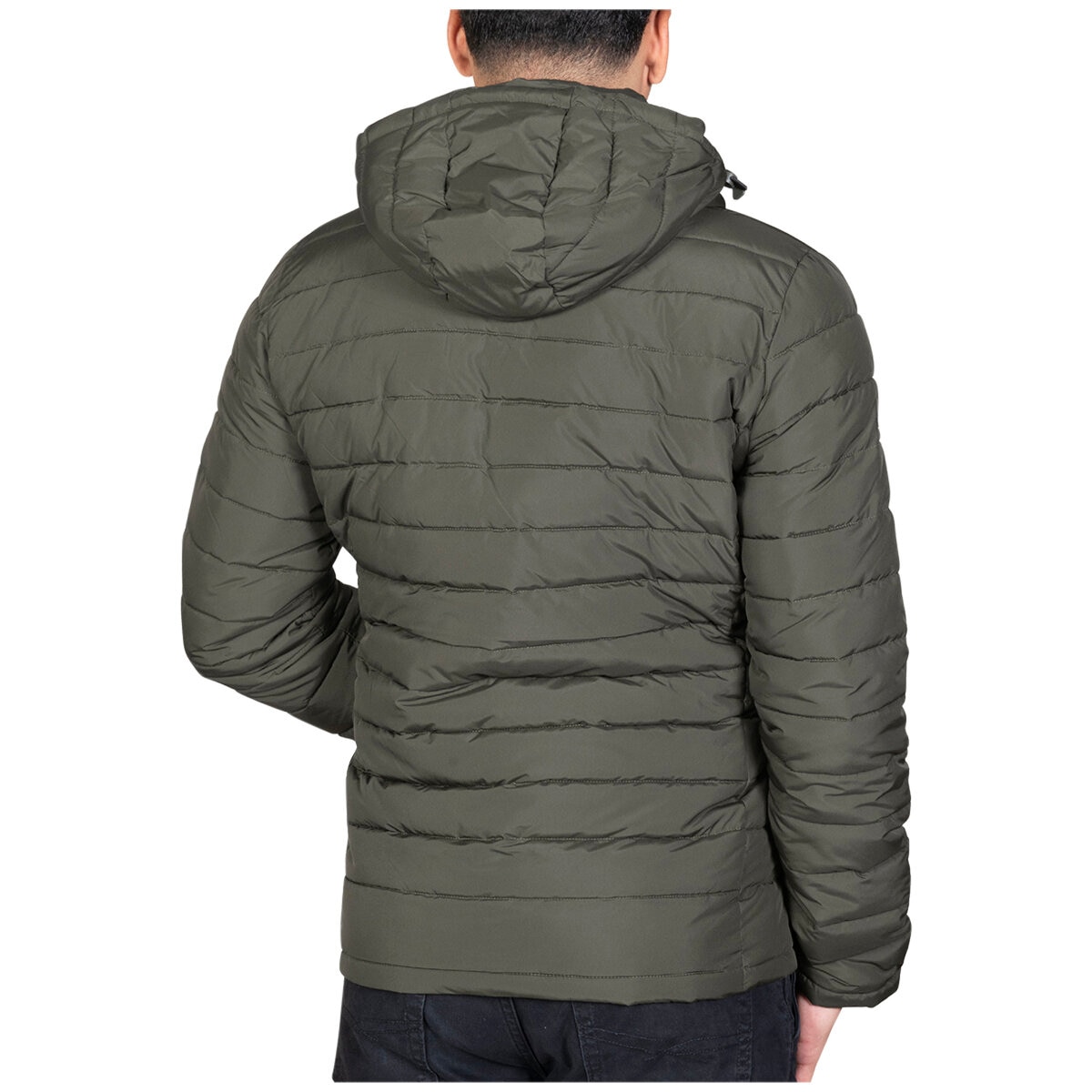 Superdry Men's Hooded Fuji Jacket Khaki
