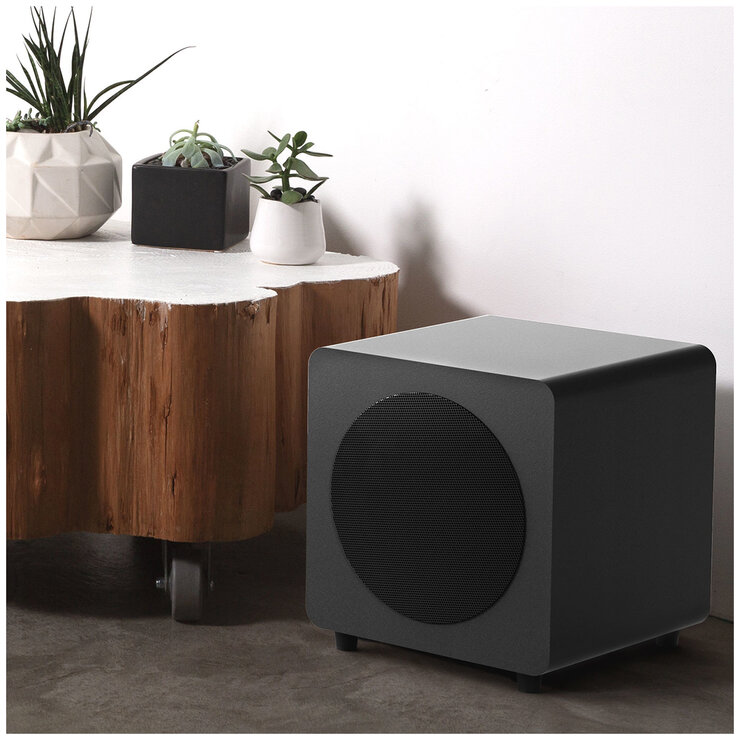 Kanto SUB8 300W 8 Inch Sealed Powered Subwoofer Matte Black KO-SUB8VMB-I Kanto SUB8 300W 8 Inch Sealed Powered Subwoofer Matte Black KO-SUB8VMB-I