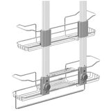 Artika Trent Hanging Shower Caddy Light Grey
