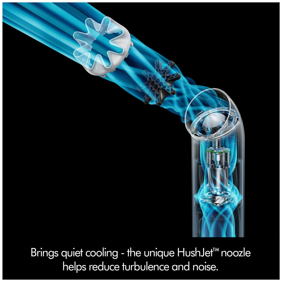 Dyson HushJet Mini Cool Fan Carnelian/Sky 654836-01 Dyson HushJet Mini Cool Fan Carnelian/Sky 654836-01