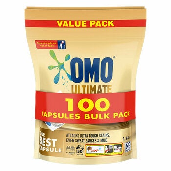 OMO Ultimate 3 In 1 Capsules 100 Count OMO Ultimate 3 In 1 Capsules 100 Count