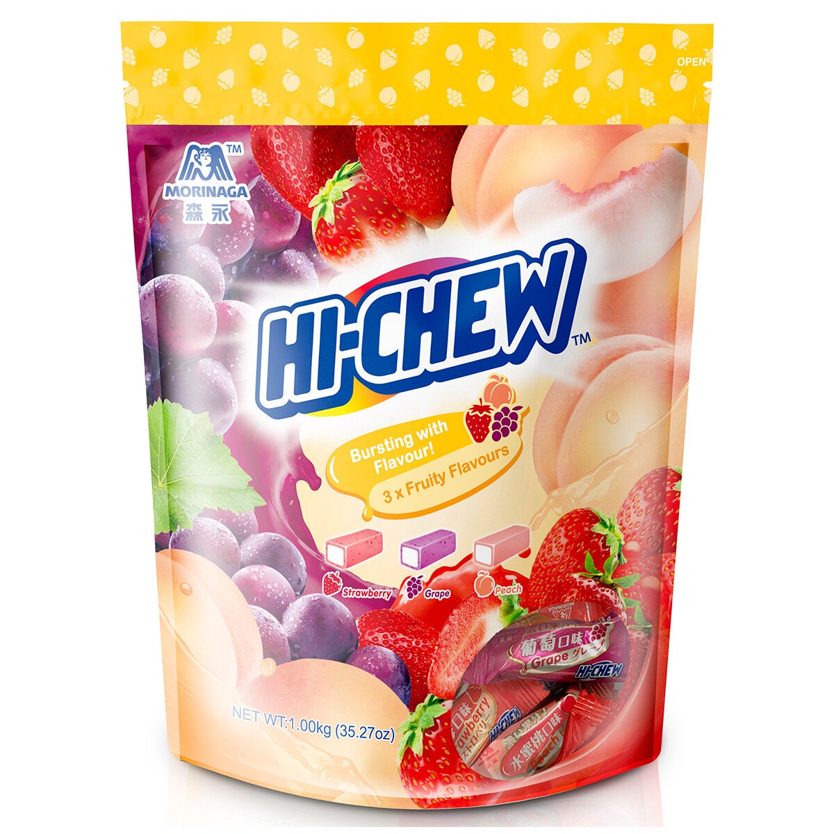 Hi-Chew Chewy Fruit Candy 1kg