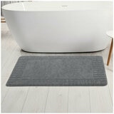 YMF Memory Foam Bath Mat 60 cm x 91 cm Grey